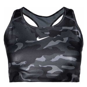 NWT Nike Swoosh Camo Shine Sports Bra Size 2x